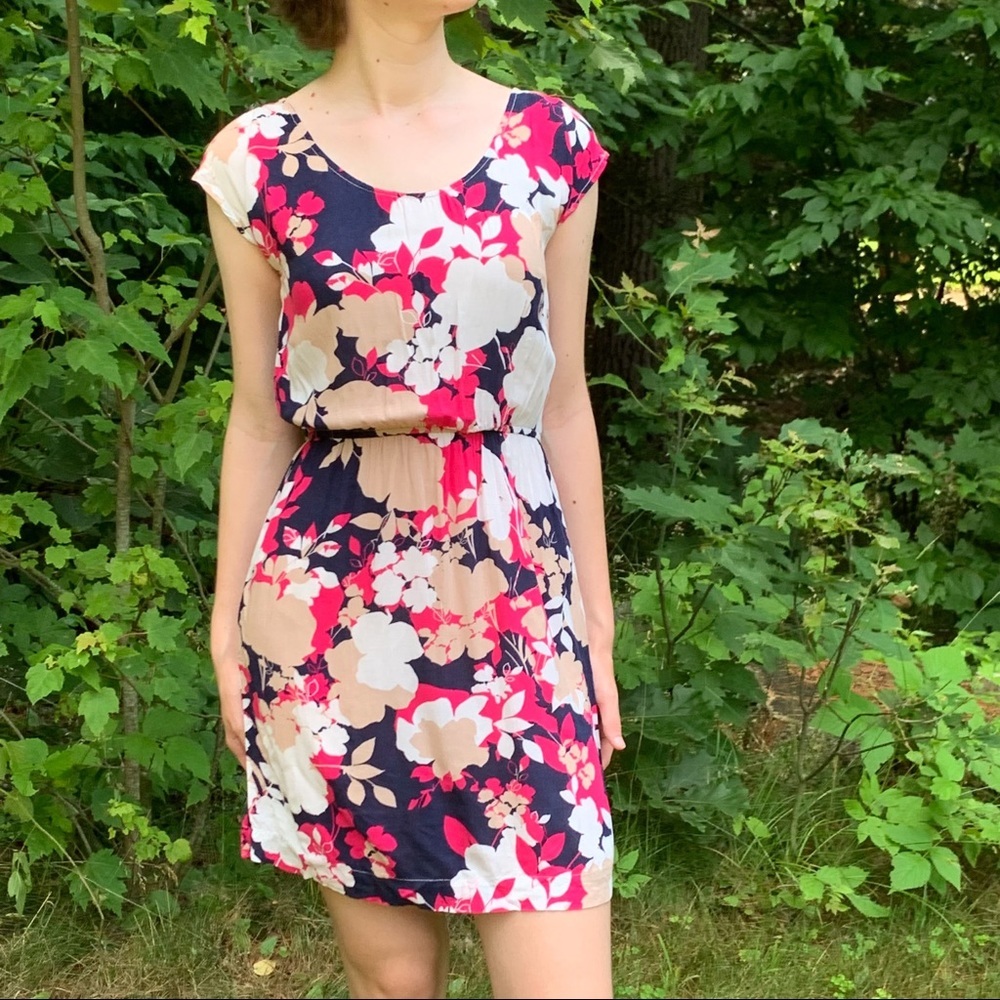 BANANA REPUBLIC floral dress, XS.